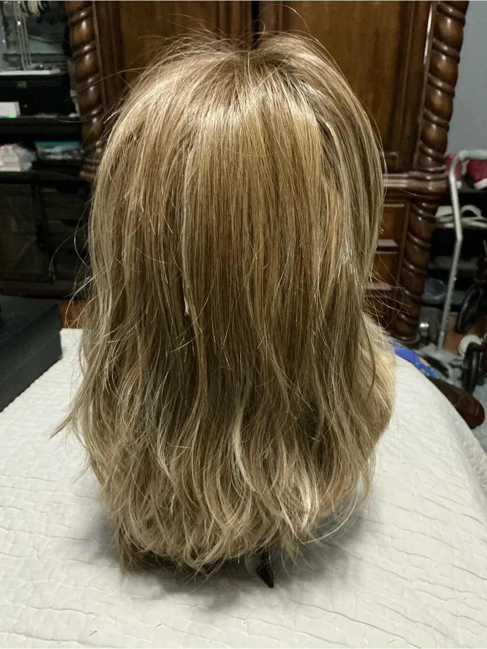 Belle Tress Modena in Macadamia Latte-R